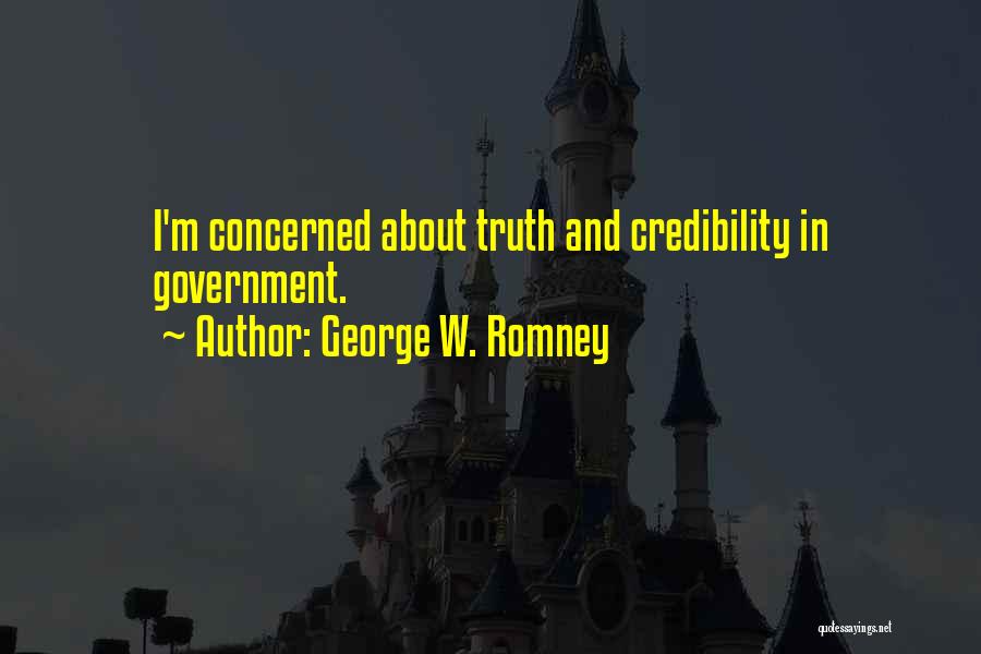 George Romney Quotes By George W. Romney