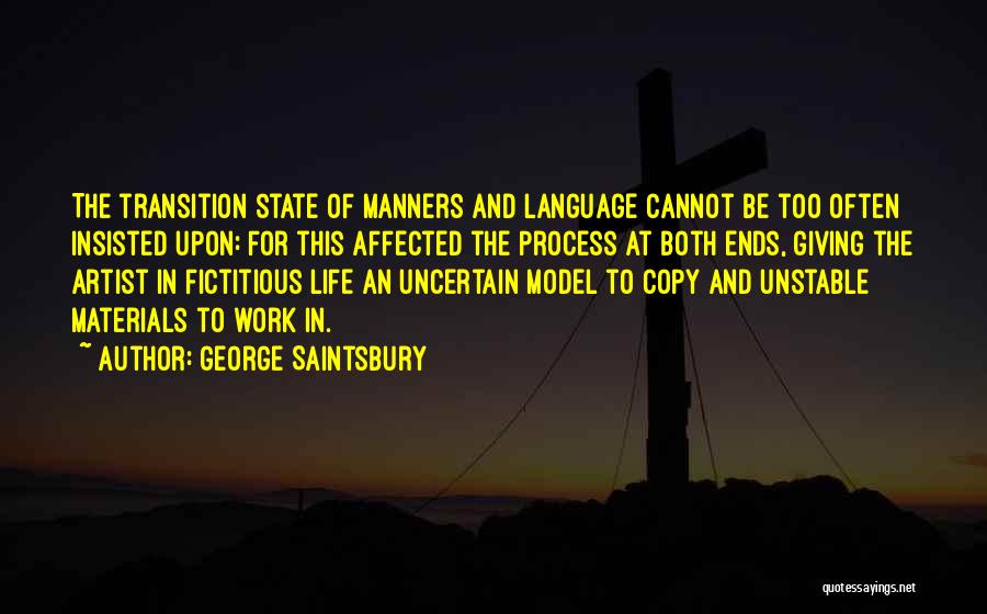 George Saintsbury Quotes 2016999