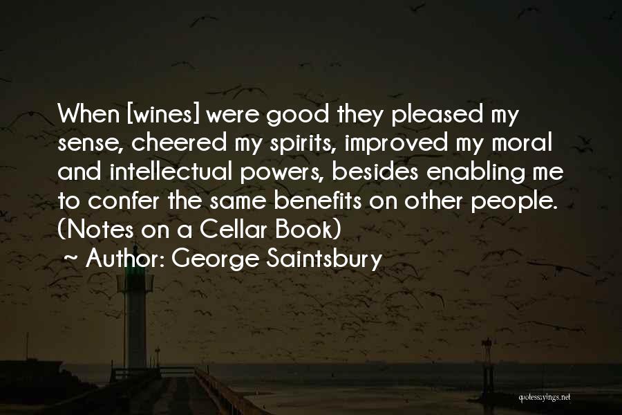 George Saintsbury Quotes 893454