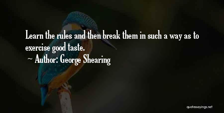 George Shearing Quotes 558356