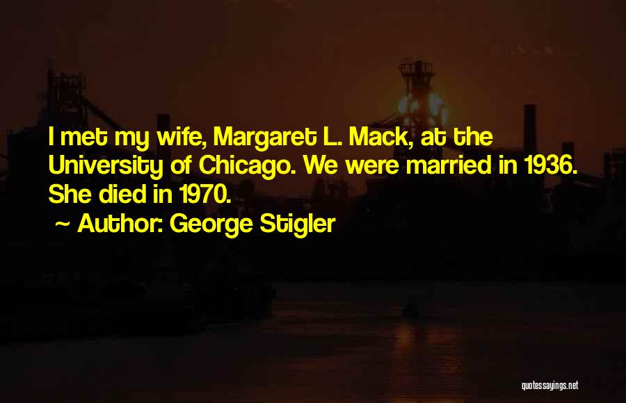 George Stigler Quotes 1828982
