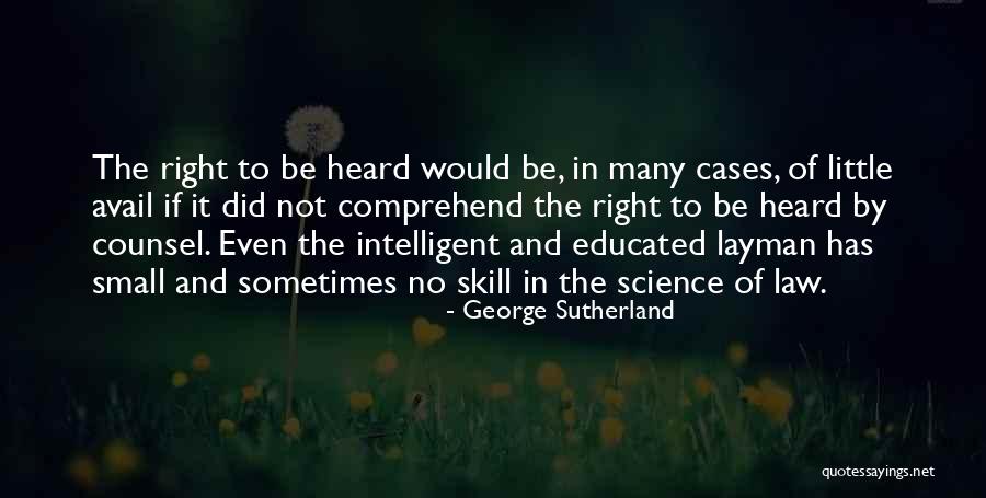 George Sutherland Quotes 1435541
