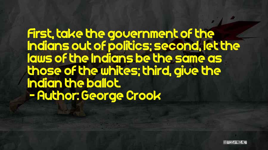 George The Third Quotes By George Crook