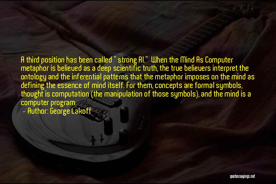 George The Third Quotes By George Lakoff