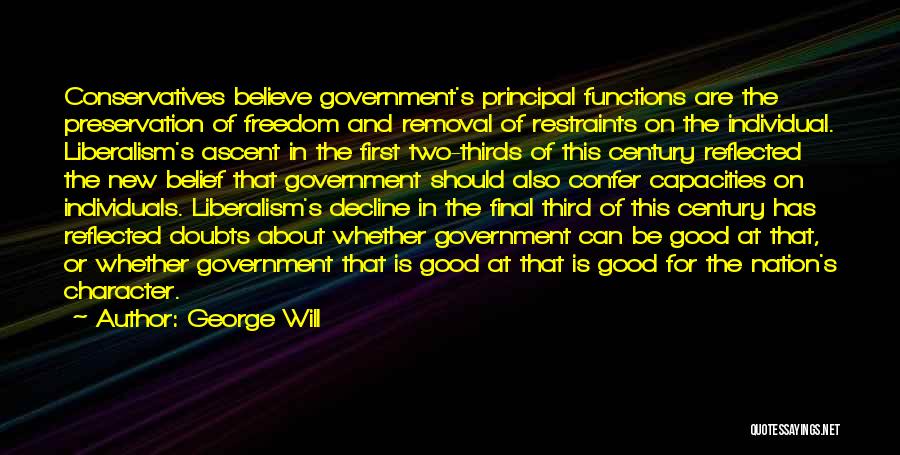 George The Third Quotes By George Will