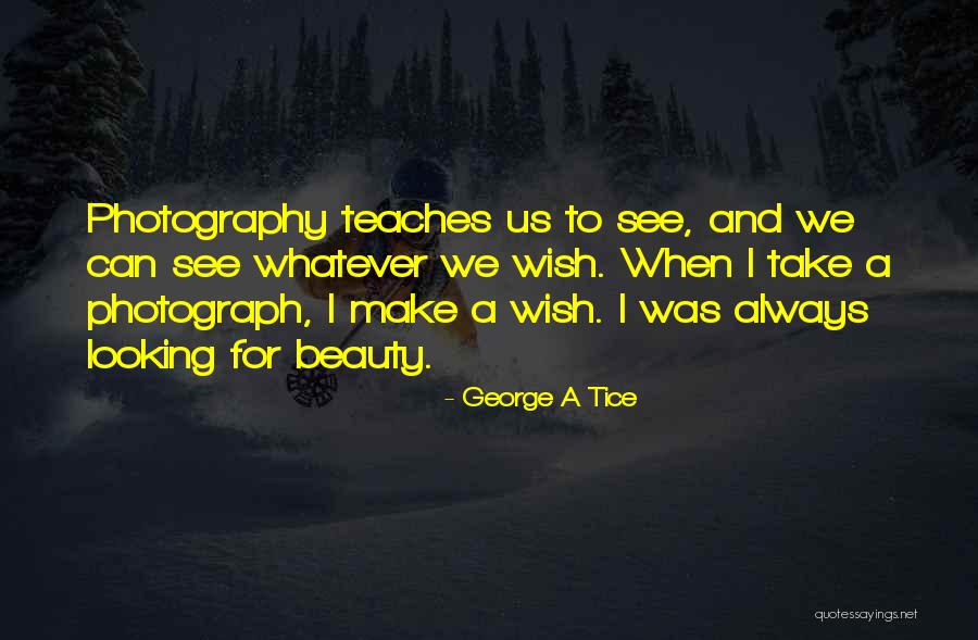 George Tice Quotes By George A Tice