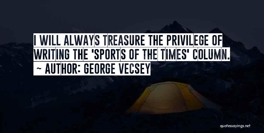 George Vecsey Quotes 78043