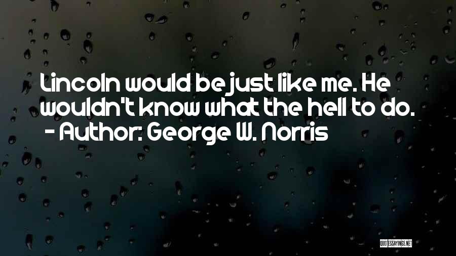 George W. Norris Quotes 956929