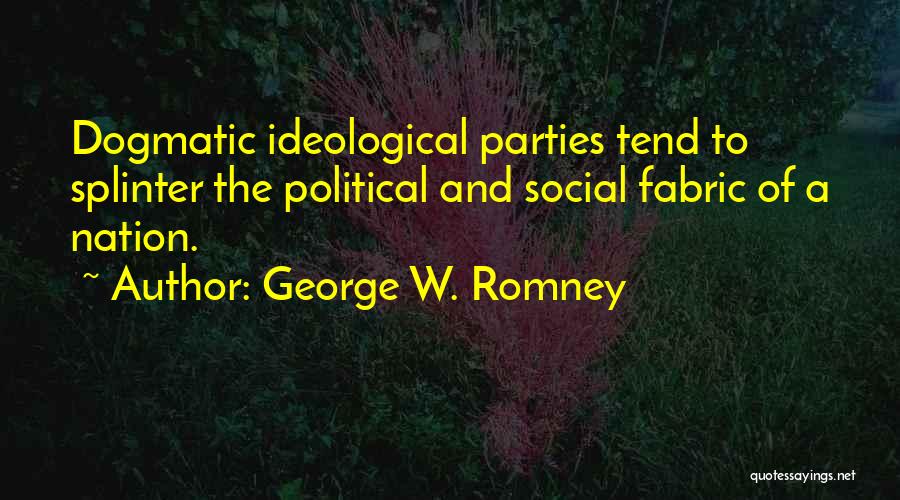 George W. Romney Quotes 1731157