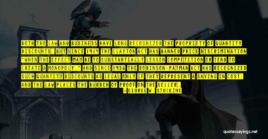 George W. Stocking Quotes 1169962 George W. Stocking Quotes 1169962