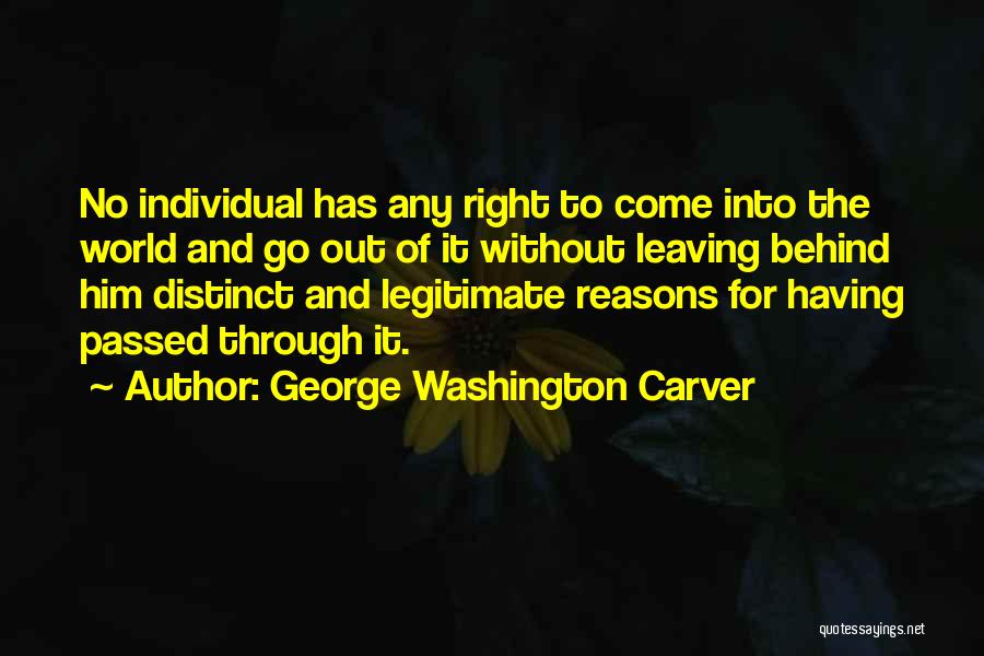 George Washington And Quotes By George Washington Carver