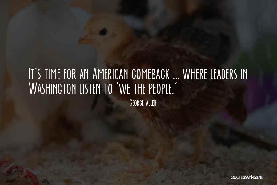 George Washington By Other People Quotes By George Allen George Washington By Other People Quotes By George Allen