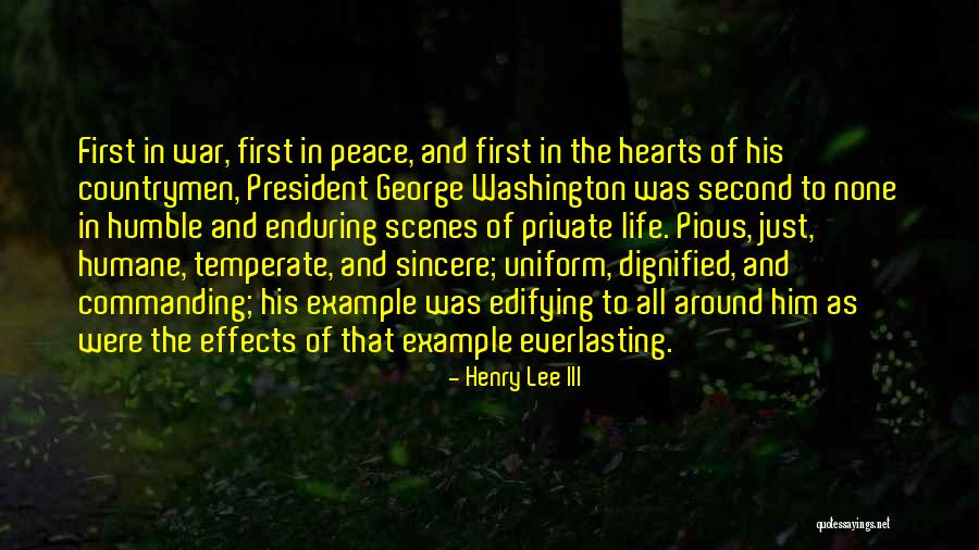 George Washington On Leadership Quotes By Henry Lee III George Washington On Leadership Quotes By Henry Lee III