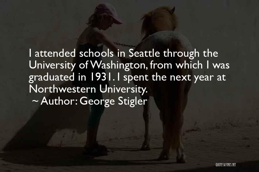 George Washington University Quotes By George Stigler