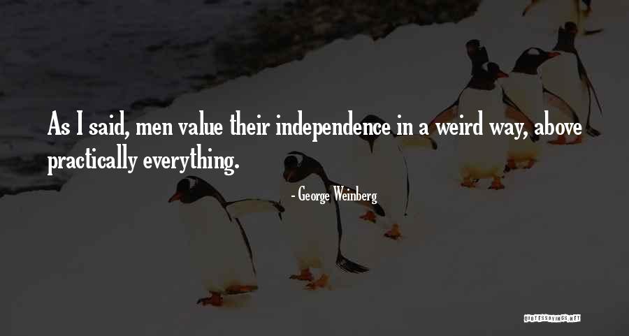 George Weinberg Quotes 739048