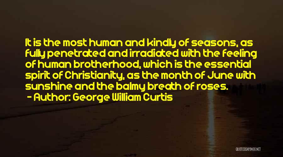 George William Curtis Quotes 134959