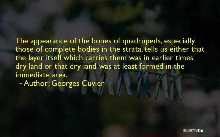 Georges Cuvier Quotes 496808