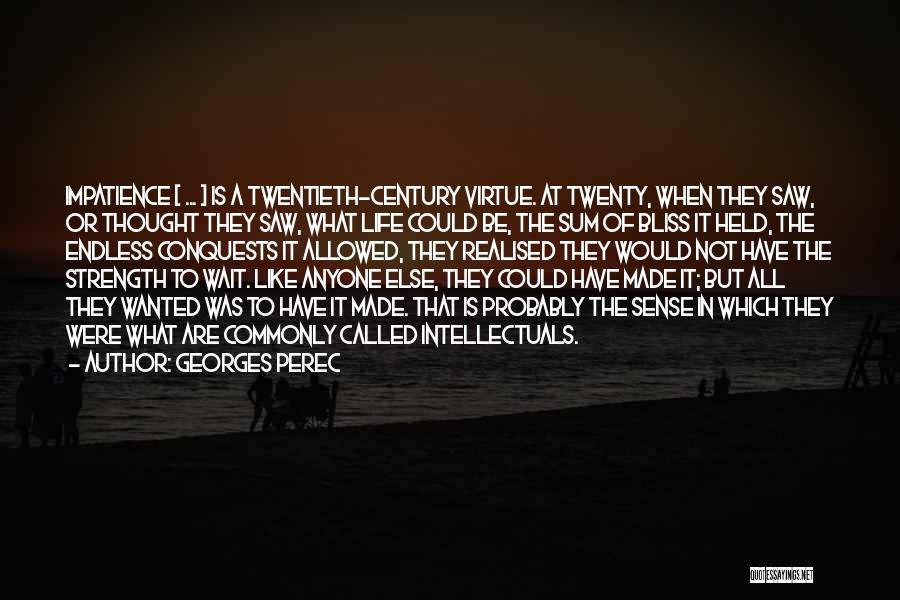 Georges Perec Things Quotes By Georges Perec