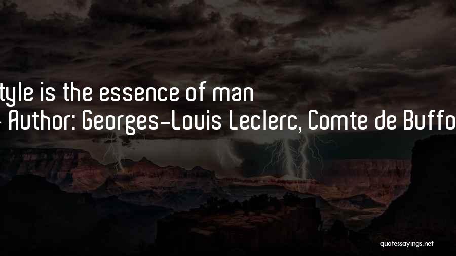 Georges Quotes By Georges-Louis Leclerc, Comte De Buffon