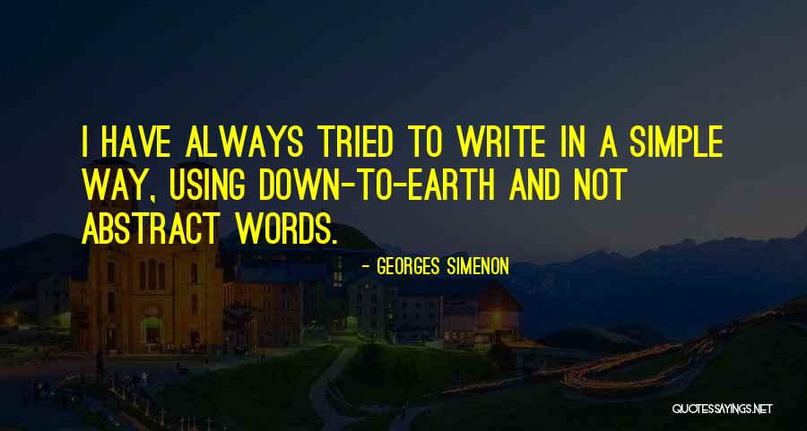 Georges Simenon Quotes 1797677