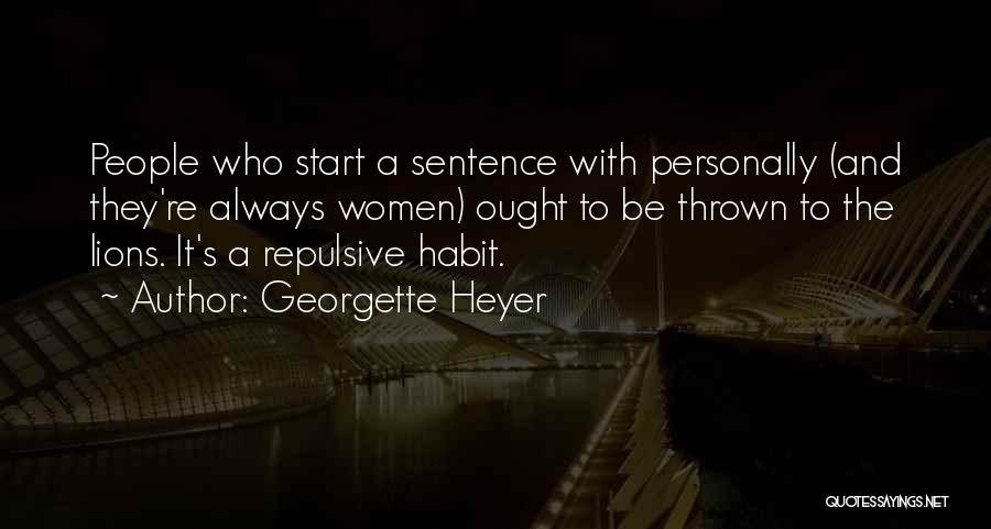 Georgette Heyer Quotes 128596