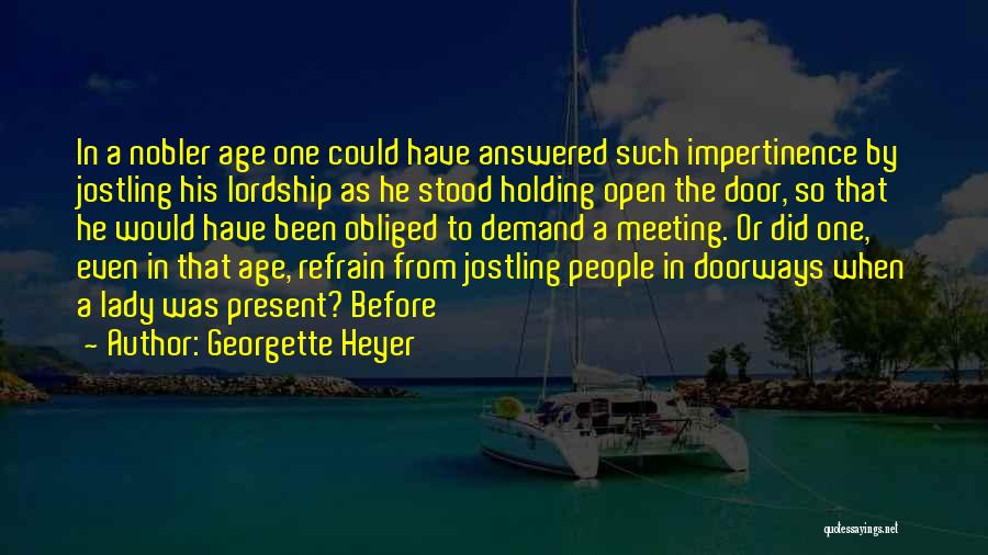 Georgette Heyer Quotes 1458695