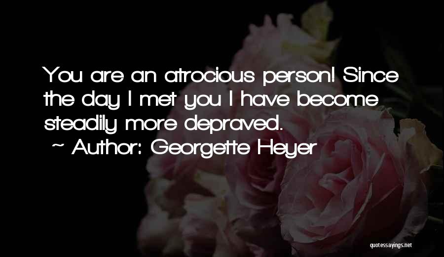 Georgette Heyer Quotes 1534308