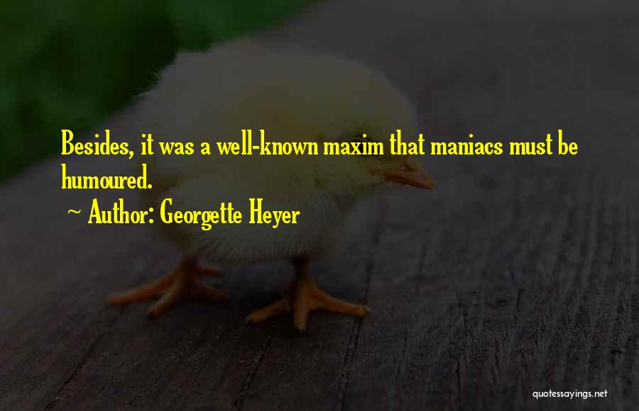 Georgette Heyer Quotes 1542569