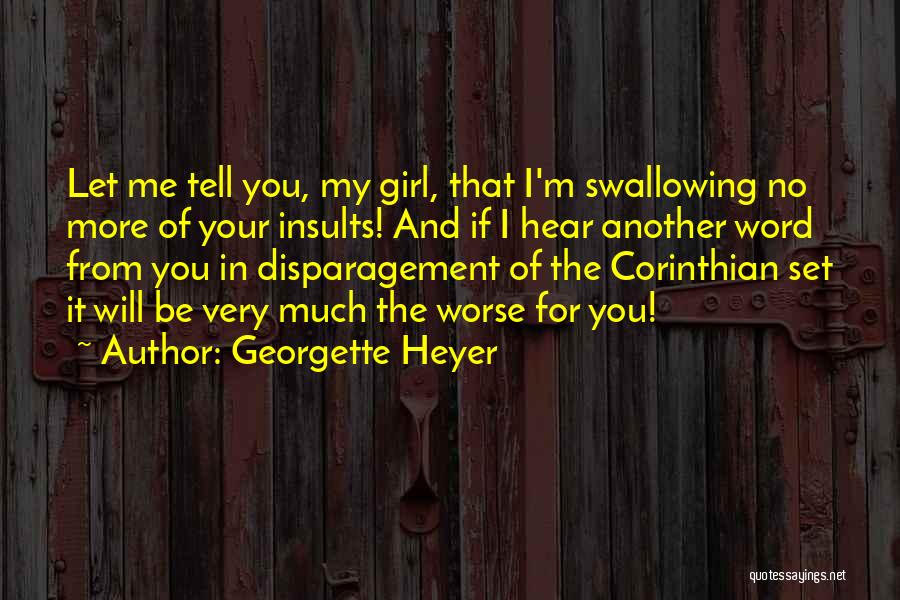 Georgette Heyer Quotes 829445
