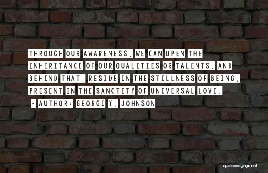 Georgi Y. Johnson Quotes 826611