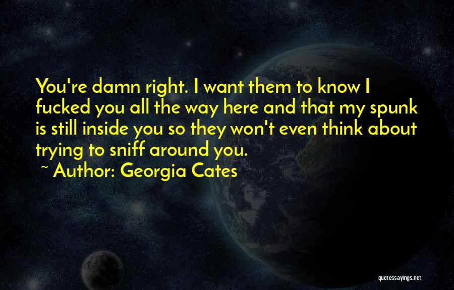 Georgia Cates Quotes 1444787