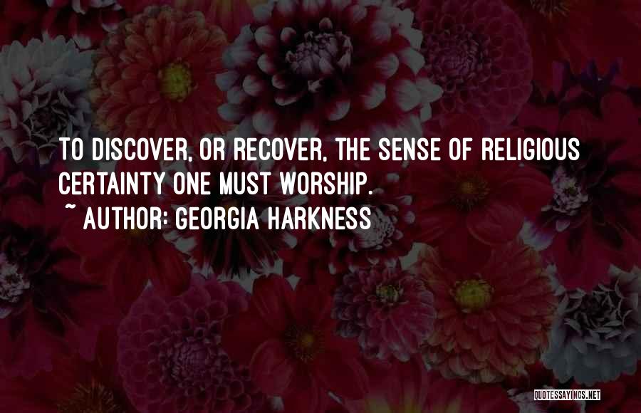 Georgia Harkness Quotes 534412