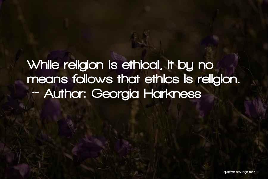 Georgia Harkness Quotes 83942
