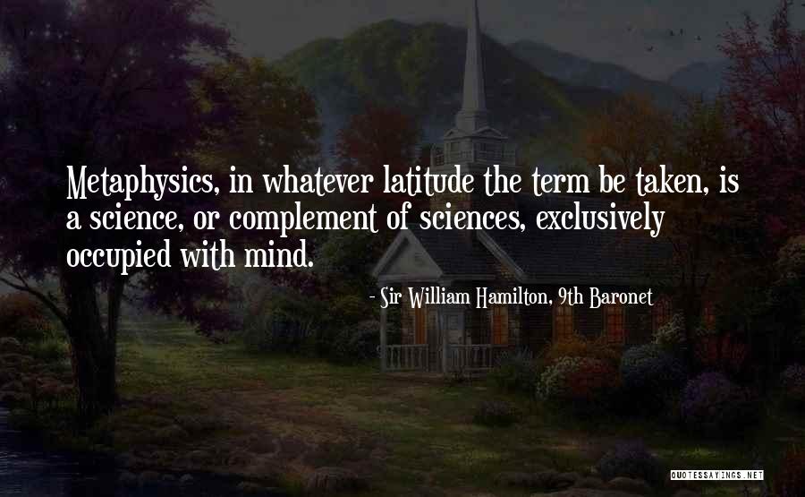 Georgian College Quotes By Sir William Hamilton, 9th Baronet Georgian College Quotes By Sir William Hamilton, 9th Baronet