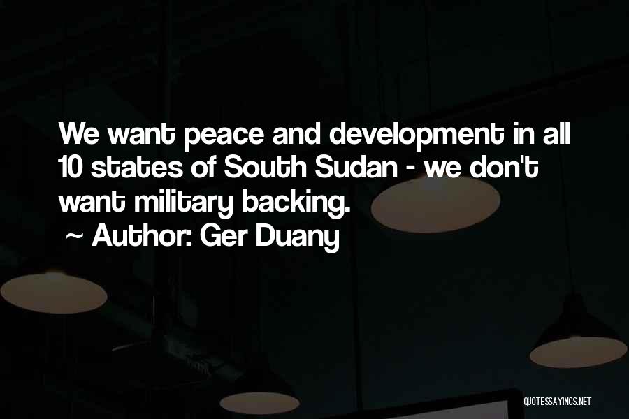 Ger Duany Quotes 2195353