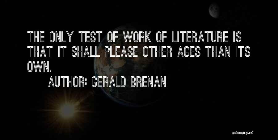 Gerald Brenan Quotes 1666254