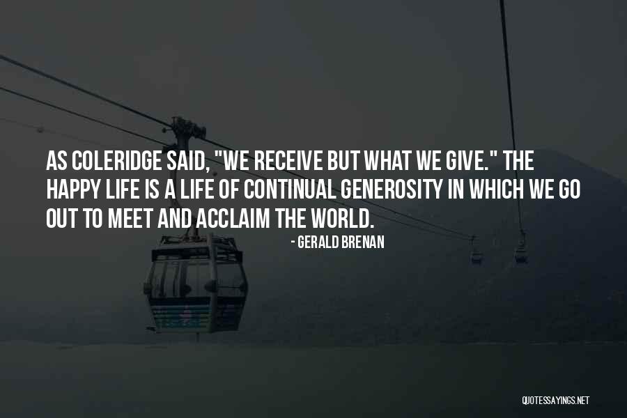 Gerald Brenan Quotes 283210 Gerald Brenan Quotes 283210