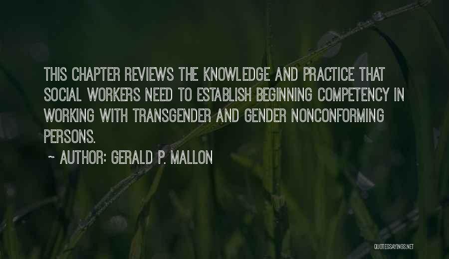 Gerald P. Mallon Quotes 477103