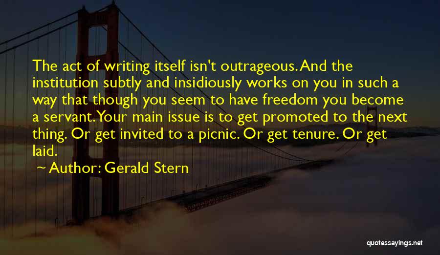 Gerald Stern Quotes 178483