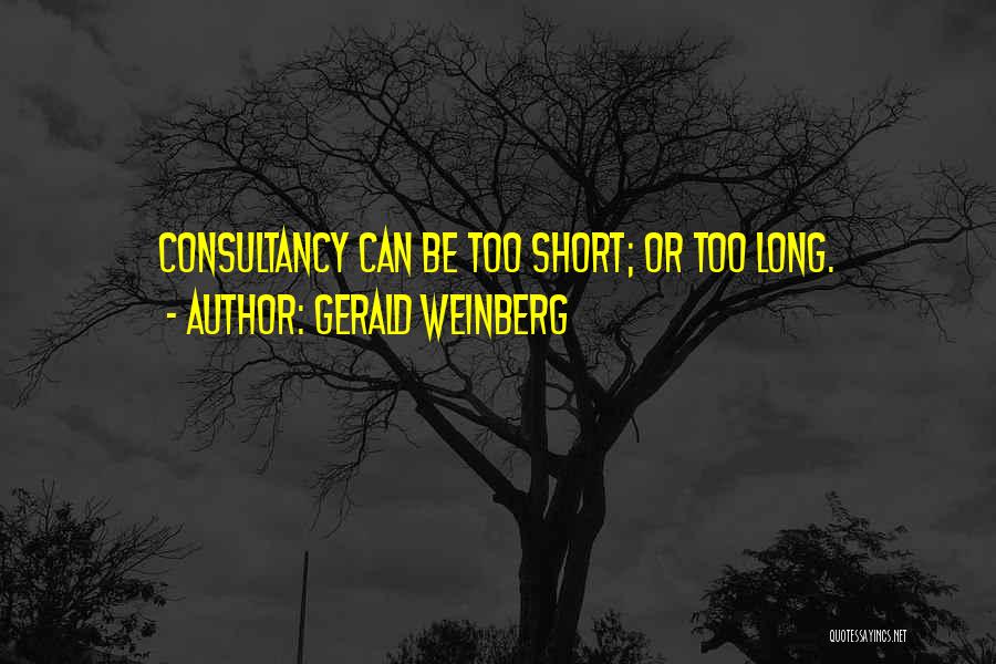 Gerald Weinberg Quotes 1605242