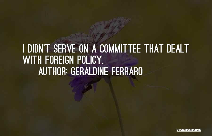 Geraldine Ferraro Quotes 891122