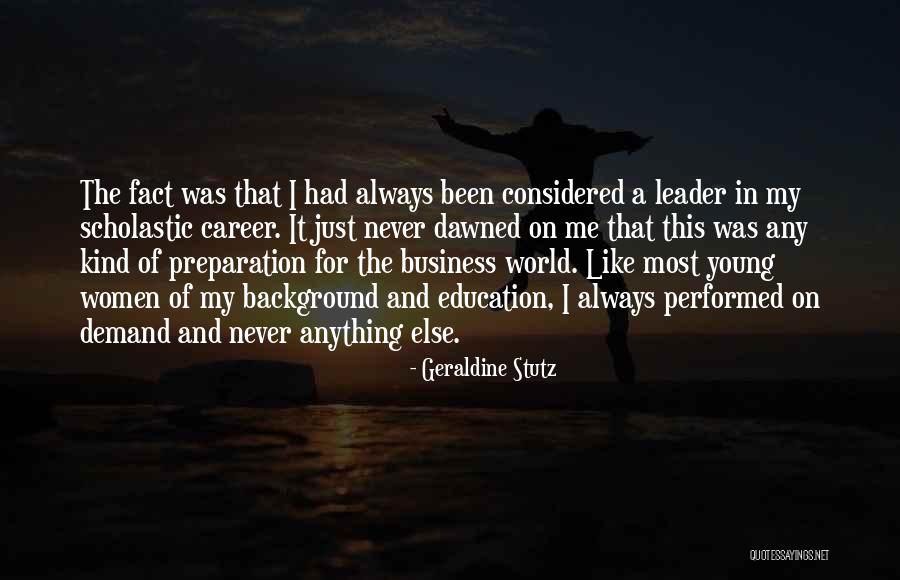 Geraldine Stutz Quotes 271109