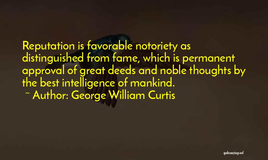 Geranios Cuidados Quotes By George William Curtis