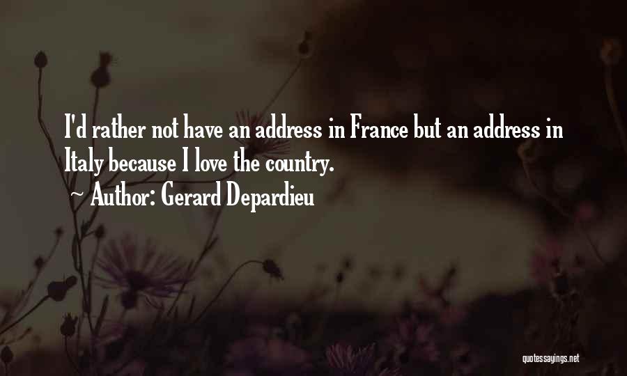 Gerard Depardieu Quotes 1788236