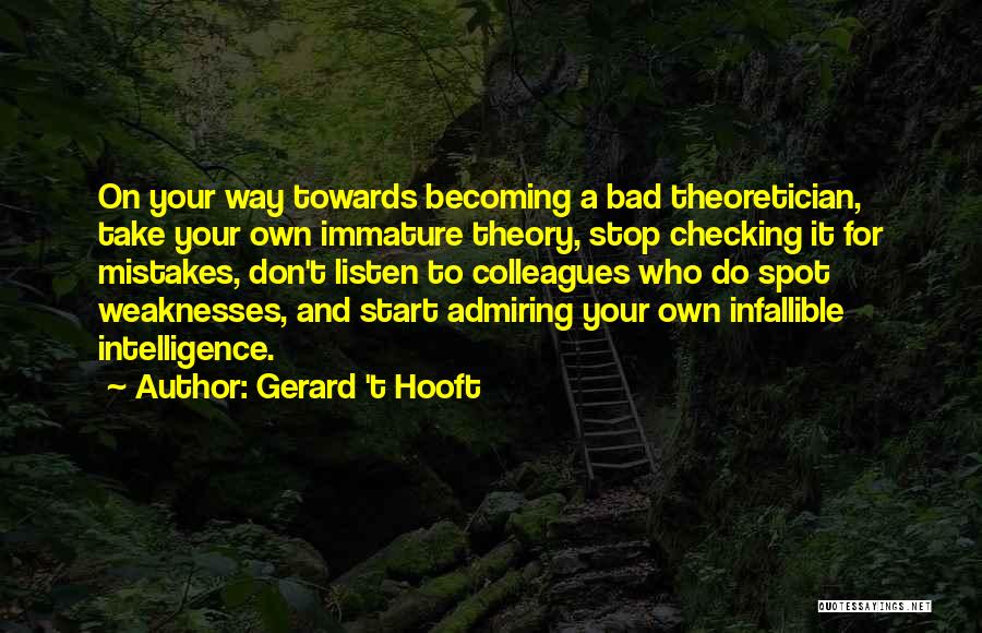 Gerard 't Hooft Quotes 238624