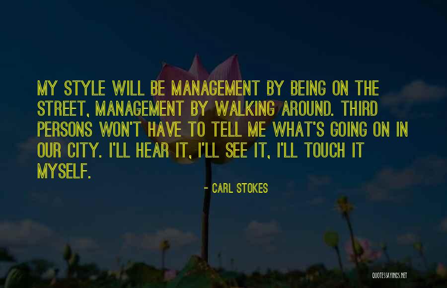 Gerardot Performance Quotes By Carl Stokes Gerardot Performance Quotes By Carl Stokes