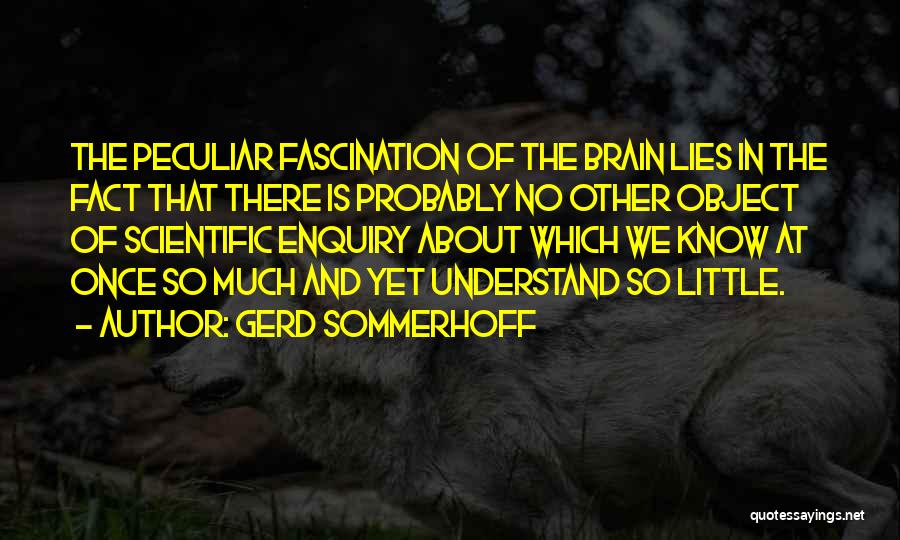 Gerd Sommerhoff Quotes 830585