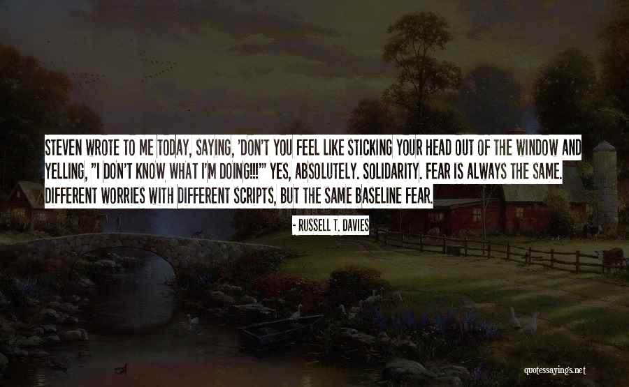 Gerelt Narnii Quotes By Russell T. Davies Gerelt Narnii Quotes By Russell T. Davies