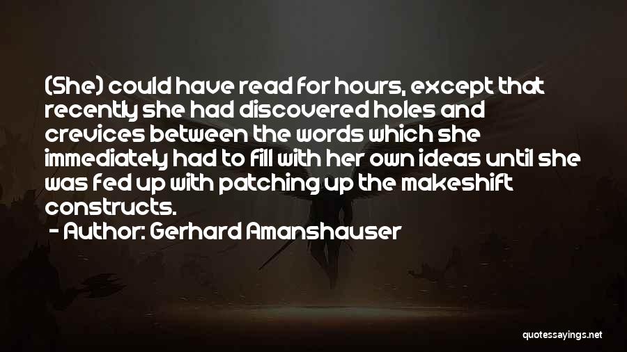 Gerhard Amanshauser Quotes 1845498