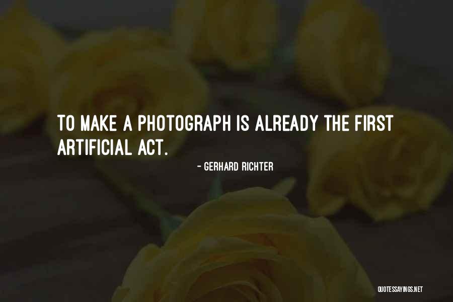 Gerhard Richter Quotes 1079351